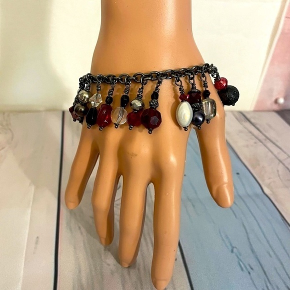 Lia Sophia Beaded Dangle Bracelet NWT​